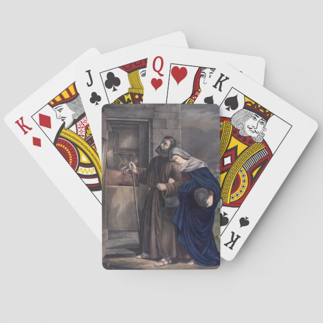 First Christmas Eve Playing Cards (Back)