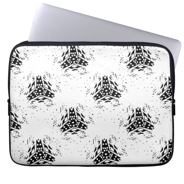 First Christmas Gift | Engaged Couple Keepsake Laptop Sleeve (Front)