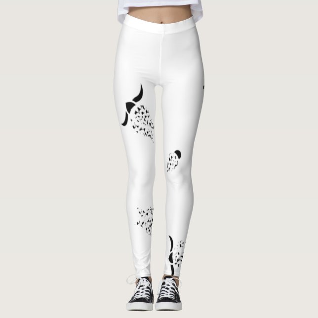 First Christmas Gift | Engaged Couple Keepsake Leggings (Front)