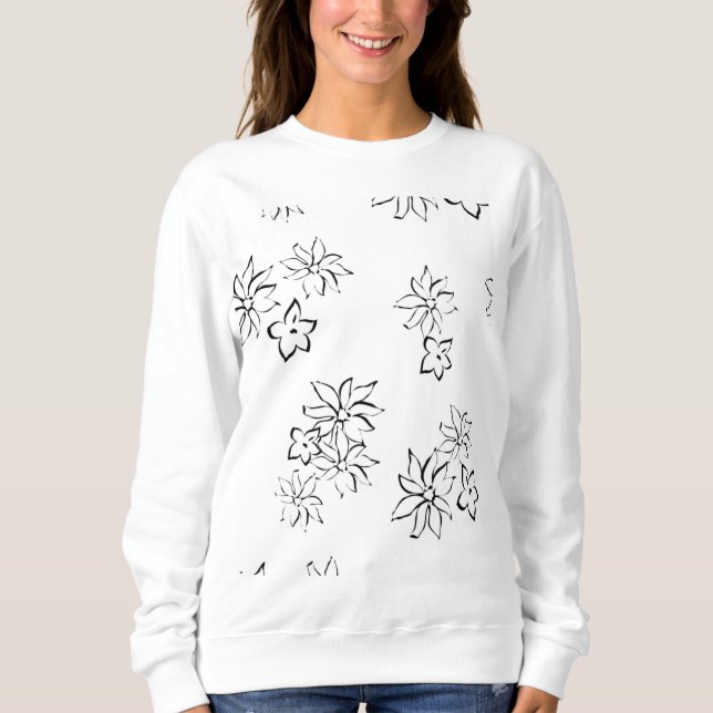 First Christmas Gift | Engaged Couple Keepsake Sweatshirt (Front)
