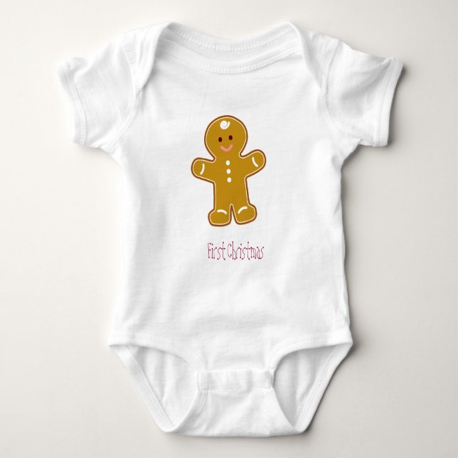 First Christmas Gingerbread Tee (Front)