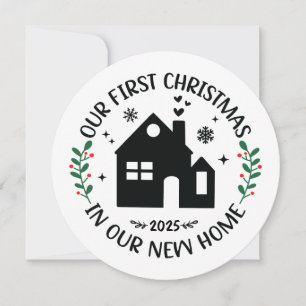 First Christmas In New Home Personalized Christmas