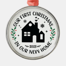 First Christmas In New Home Personalized Christmas