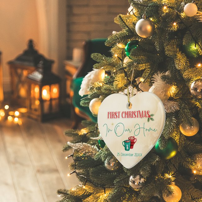 First Christmas in our Home Ornament Customizable (Creator Uploaded)