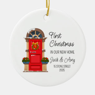 First Christmas In Our New Home Ornament