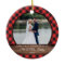 First Christmas Married Rustic Mr. Mrs. PHOTO