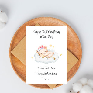First Christmas Miscarriage Baby Loss Remembrance  Holiday Card