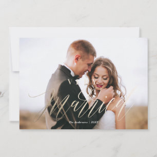 First Christmas Mr. & Mrs. Holiday Photo Card