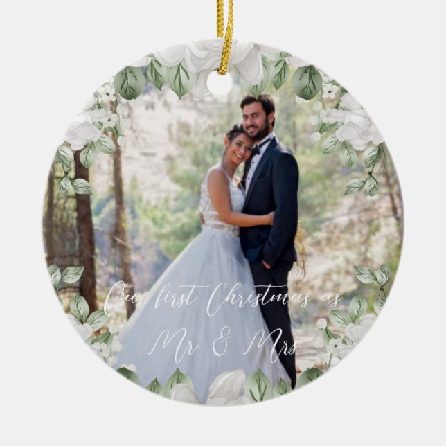 First Christmas Ornament  (Front)