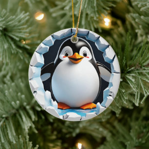 First Christmas Penguin Ornament