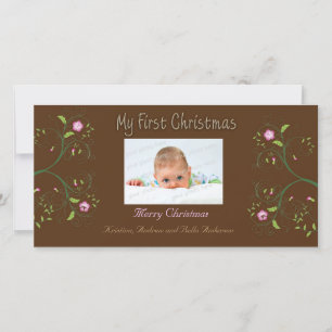 First Christmas Photo Card