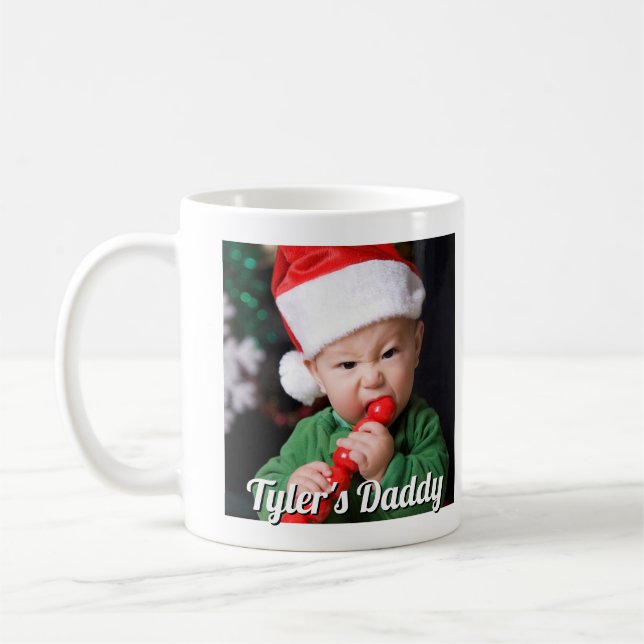 First Christmas Photo  Coffee Mug (Left)