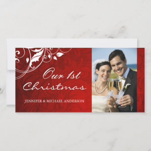 First Christmas Photocards Holiday Card