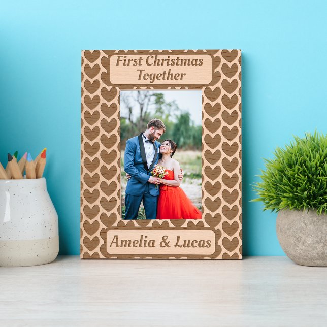 First Christmas Together  Calligraphy  Etched Frames (Creator Uploaded)