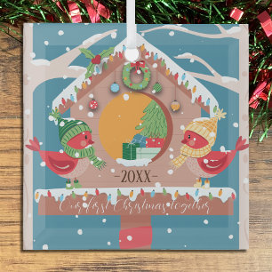First Christmas Together Cardinals Couple Ornament