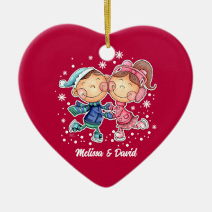 First Christmas Together.Custom Christmas Ornament