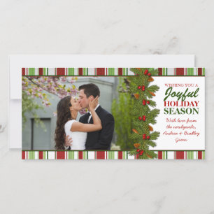 First Christmas Together Holiday Photo Card