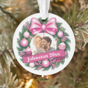 First Christmas Wreath Ornament