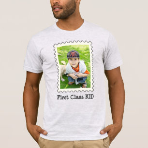 FIRST CLASS KID Best Kid Ever custom photo T-Shirt