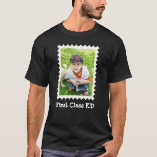 FIRST CLASS KID Best Kid Ever custom photo T-Shirt
