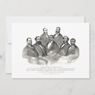 First Coloured Senator and Representatives