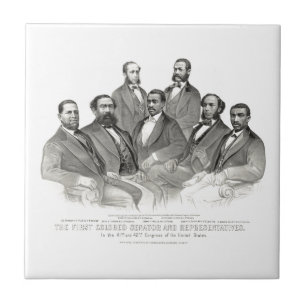 First Coloured Senator and Representatives Tile