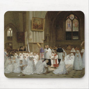 First Communion, 1867 Mouse Pad