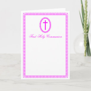 First communion card