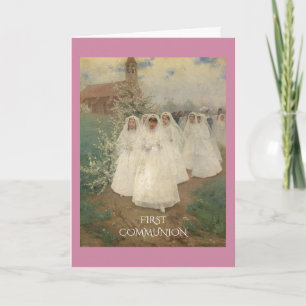 First Communion Card