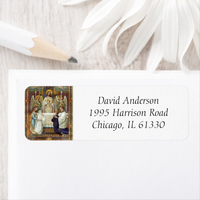 First Communion Catholic Jesus Religious Vintage (Insitu)