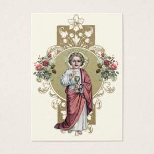 First Communion Catholic Remembrance Holy Card