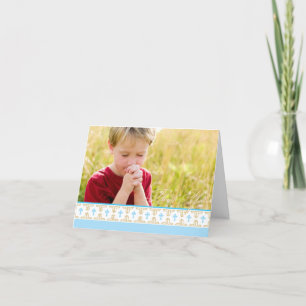 First Communion, Christening Thank You Card