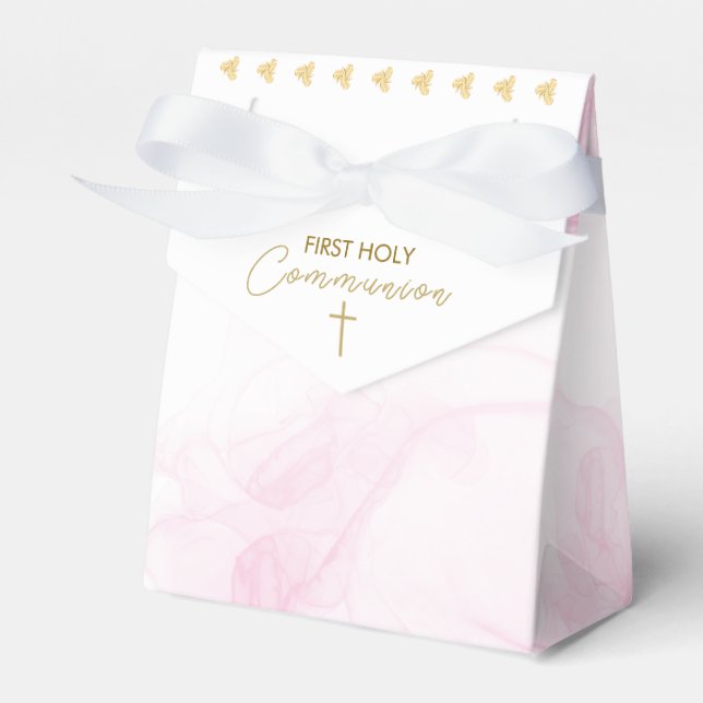 First Communion  Favor Box (Front Side)