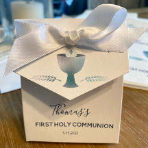 First Communion Favour Box, 1st Holy Communion