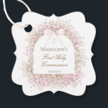 First Communion girl Favour Tags<br><div class="desc">First Holy Communion favour tags</div>