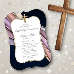 First Communion Girls' Invitation