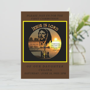 First Communion Invitation