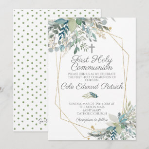 First Communion Invitation