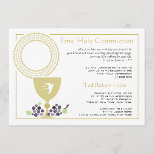 First Communion Invitation