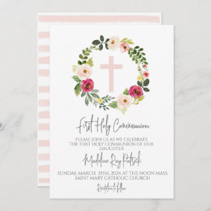 First Communion Invitation