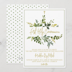 First Communion Invitation