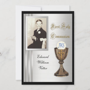 First Communion invitation