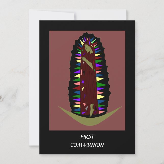 first communion invitation (Front)