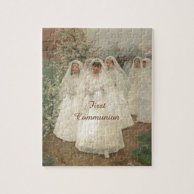First Communion Jigsaw Puzzle (Vertical)