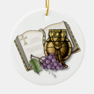First Communion Keepsake Ceramic Ornament