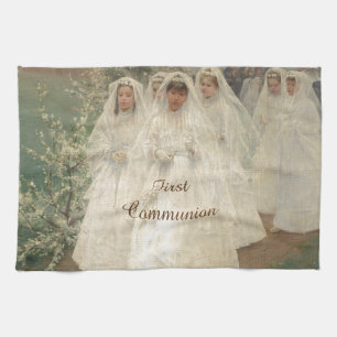 First Communion Kitchen Towel