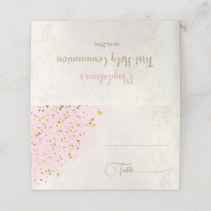 First Communion Place Card