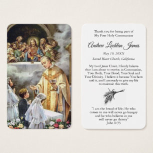 First Communion Prayers First Communion