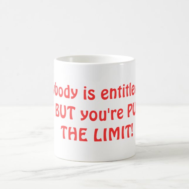 First dates funny gift idea for her or him coffee mug (Center)