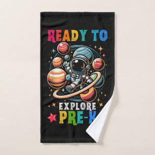 First day Kids Welcome back to School Astronaut Hand Towel